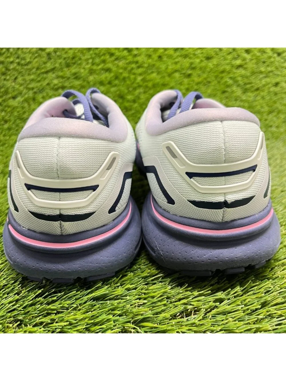Brooks Ghost 15 Womens Size 10D Blue Purple Pink Athletic Running Shoes Sneakers